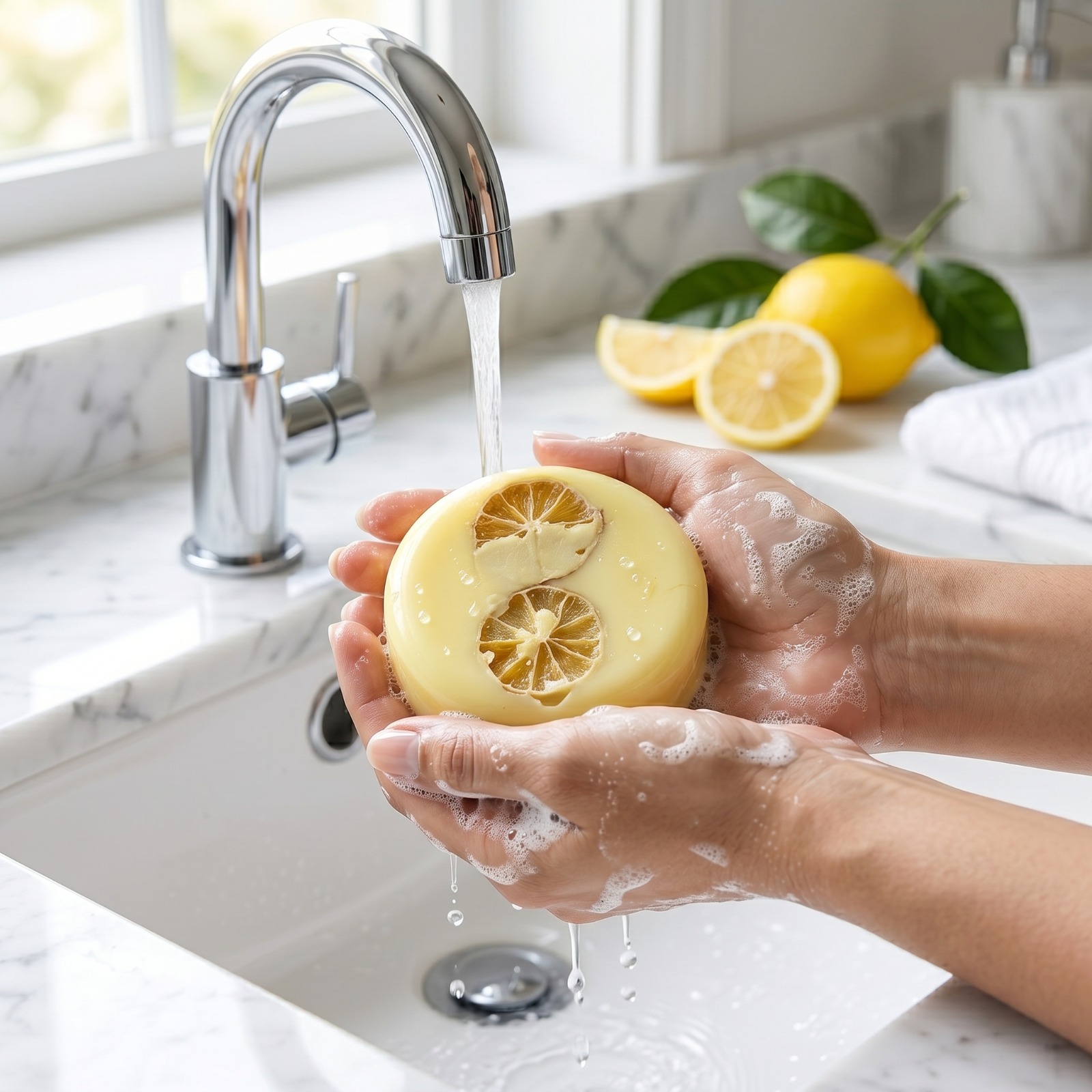 Fresh Citrus Lemon Round
